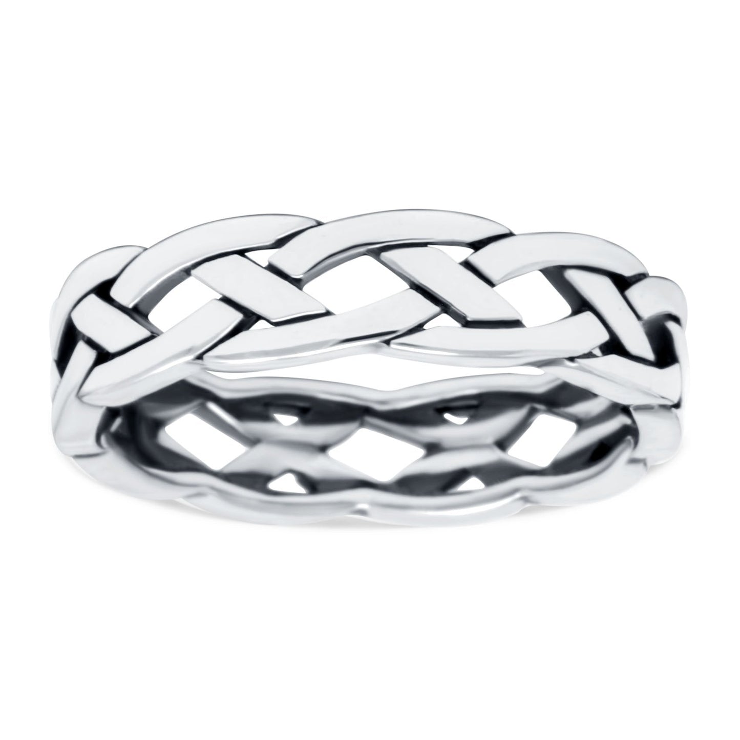 Braid Ring Oxidized Band (5mm)