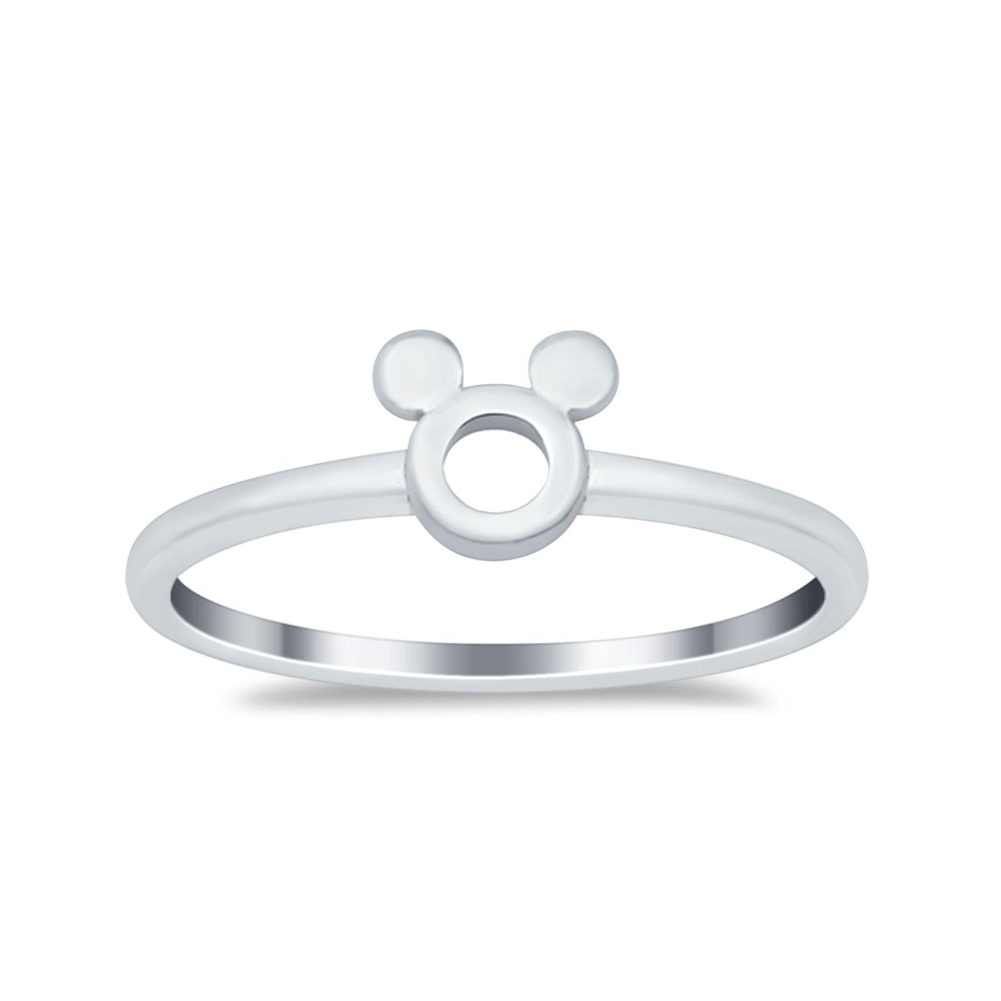 Petite Dainty Round Plain Rings Band