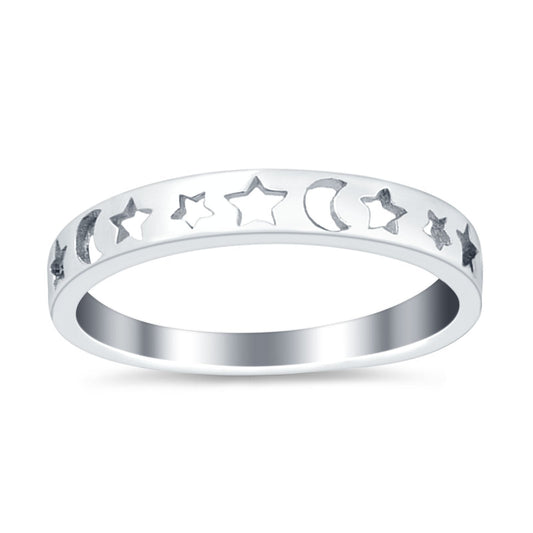 Moon Star Ring