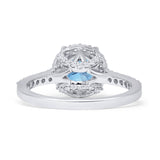 Round Halo Diamond Ring