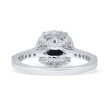 Round Halo Diamond Ring