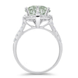 Round Halo Diamond Ring