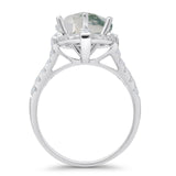 Round Halo Diamond Ring