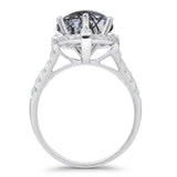 Round Halo Diamond Ring