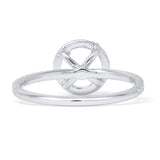 Round Halo Diamond Ring