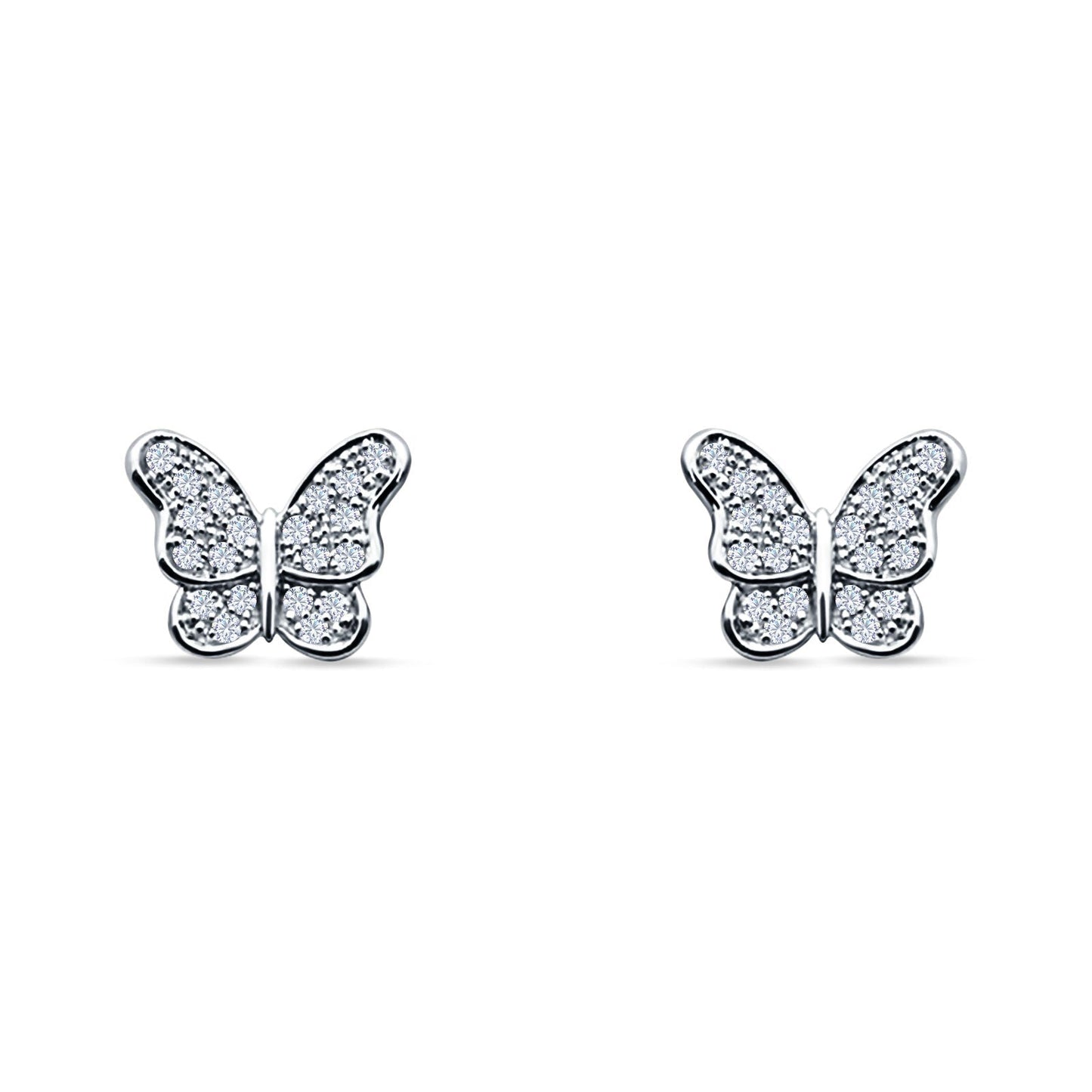 Butterfly Stud Earrings