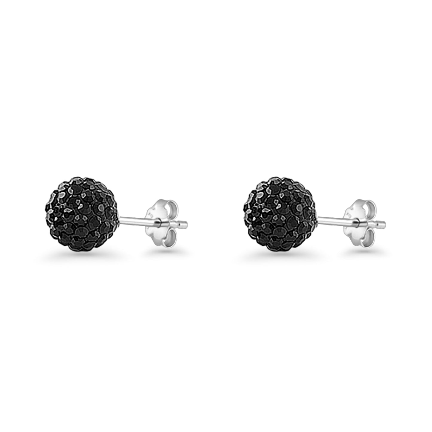 Full Ball Stud Earrings