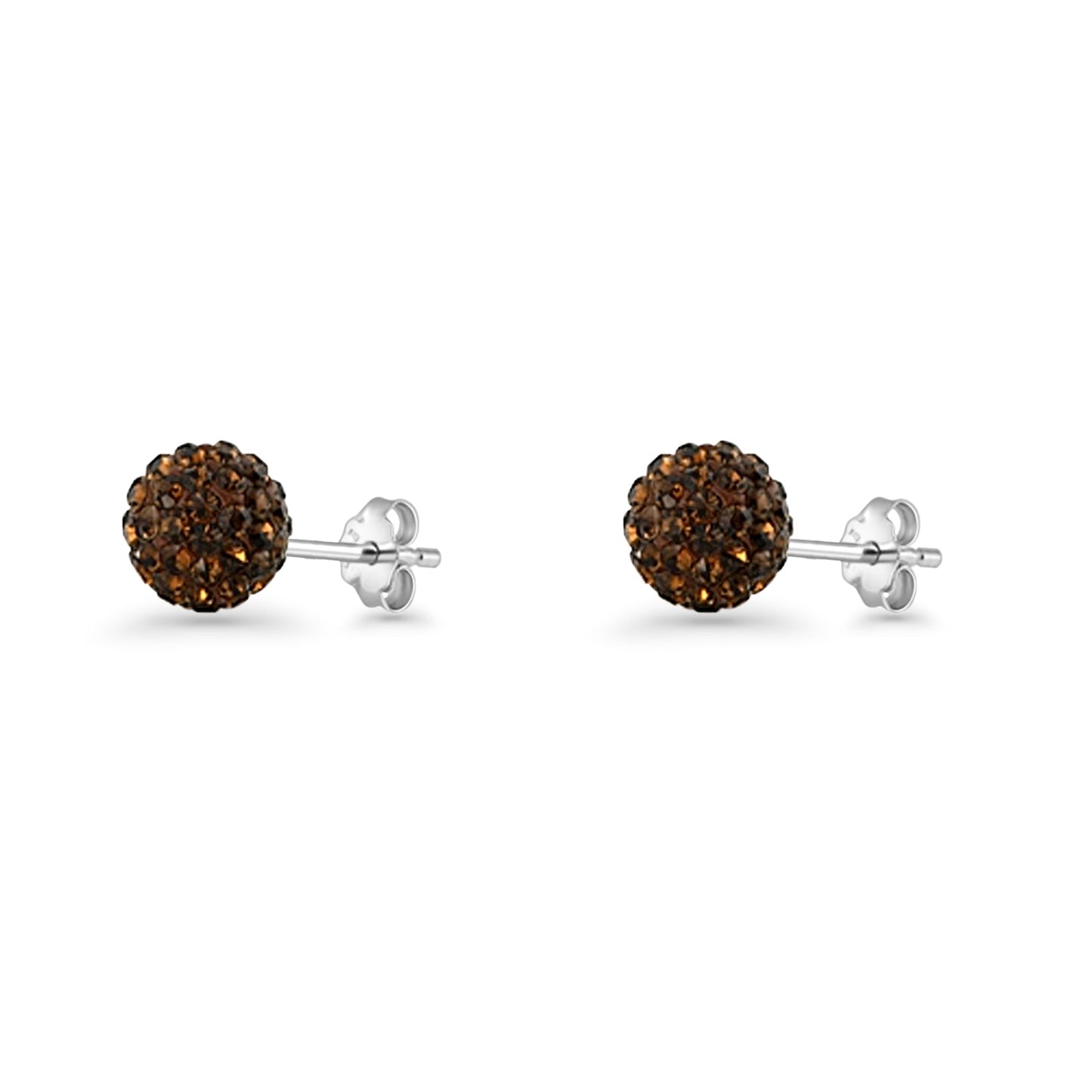 Full Ball Stud Earrings