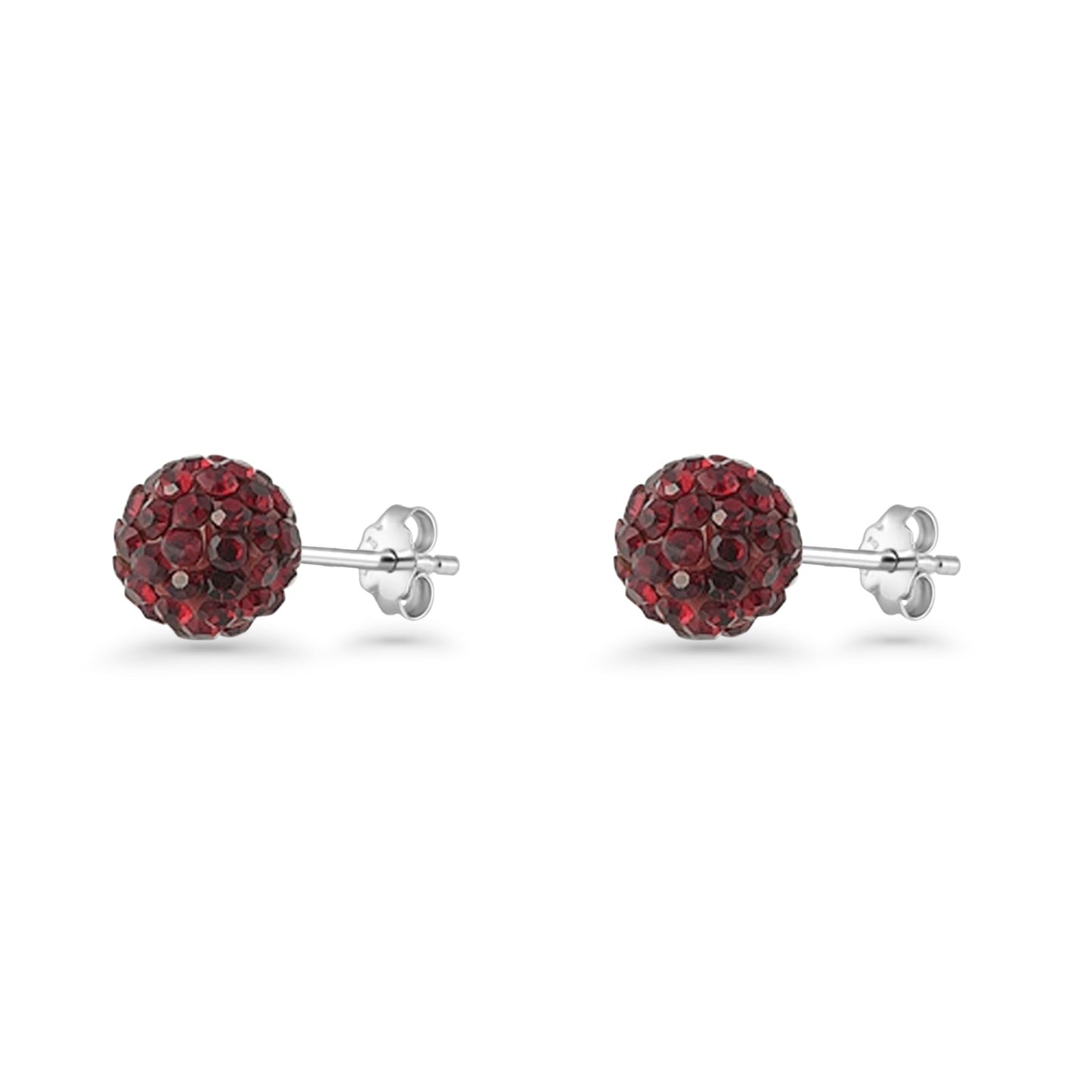 Full Ball Stud Earrings