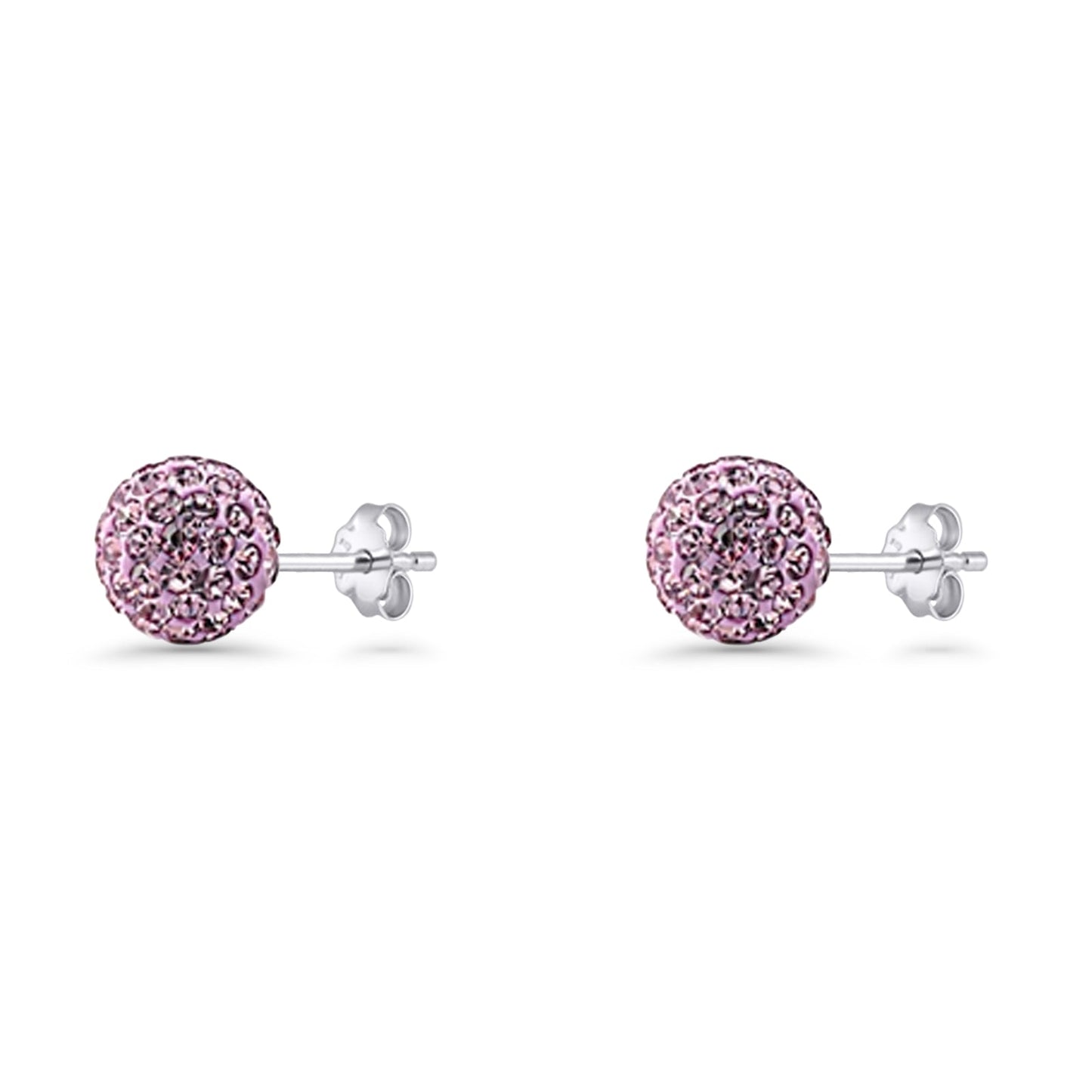 Full Ball Stud Earrings