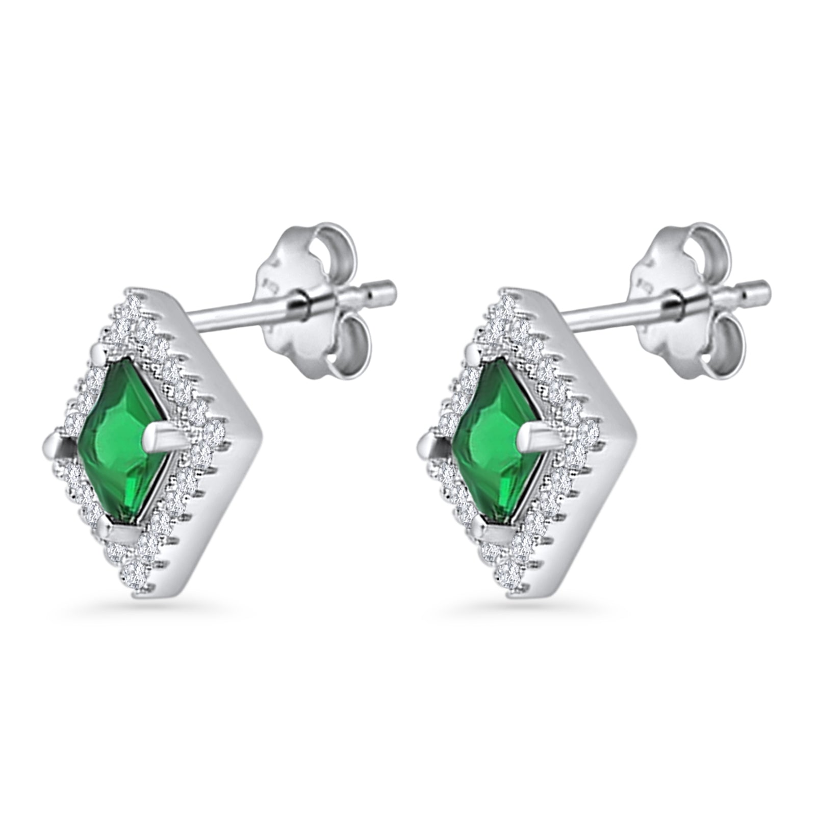 Square Stud Earrings