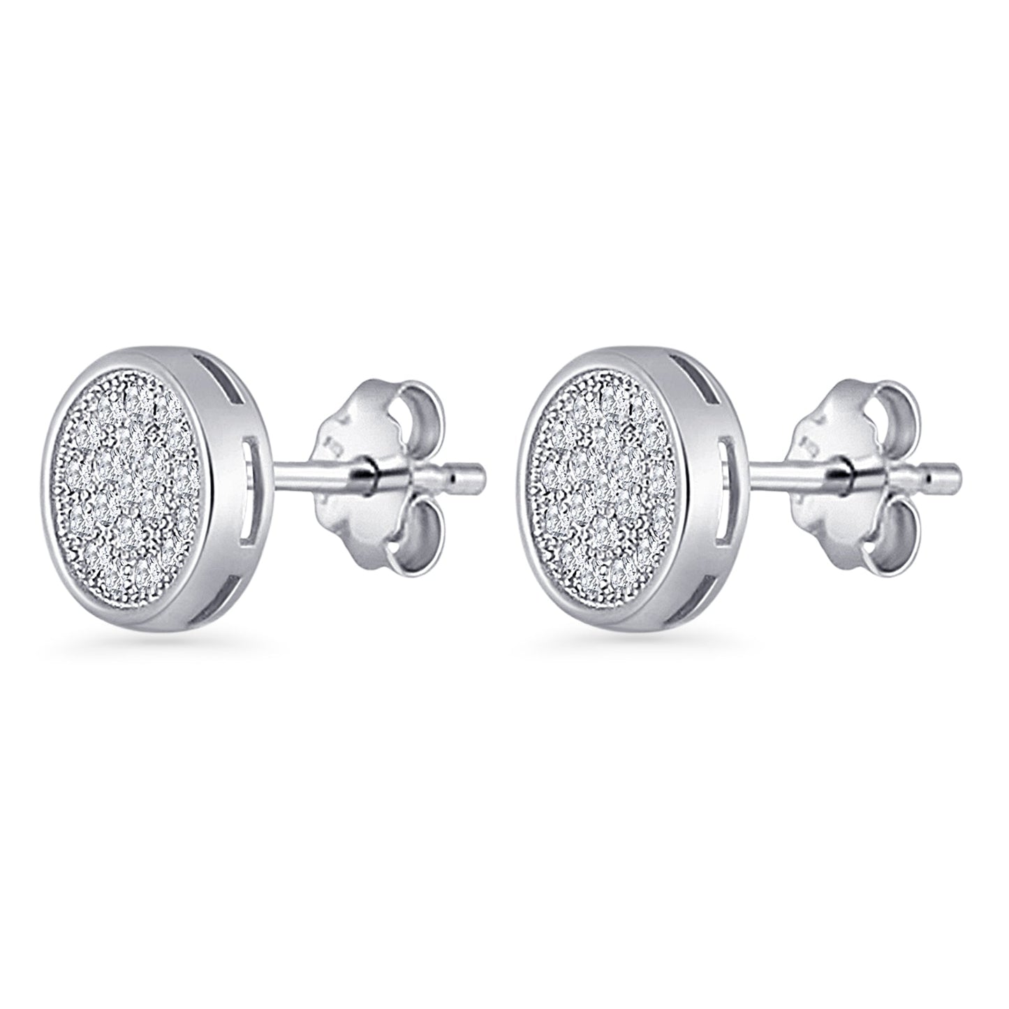 Round Stud Earring