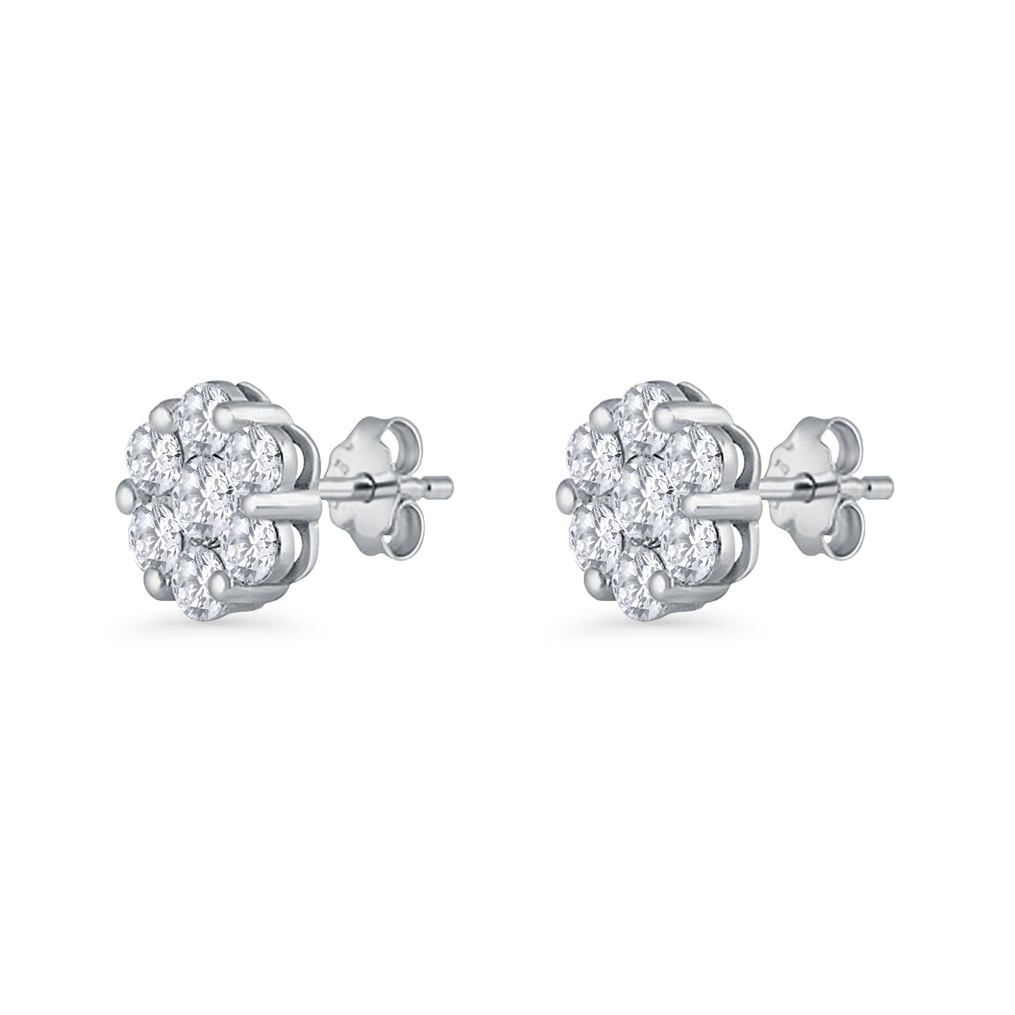 Floral Stud Earrings