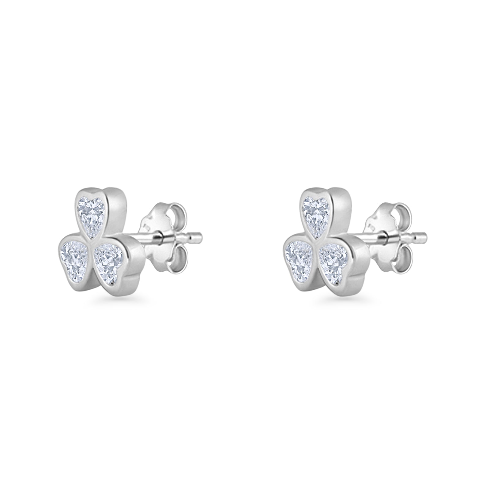 Clover Leaf Stud Earring