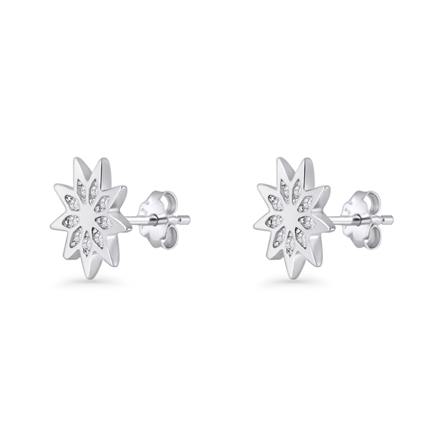 Starburst Stud Earrings