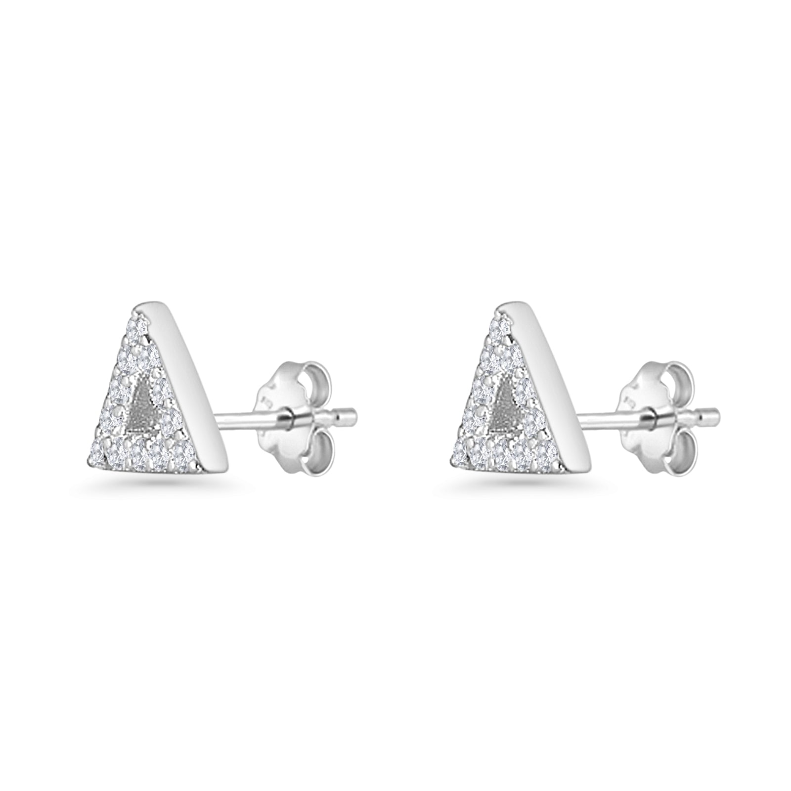 Triangular Stud Earring