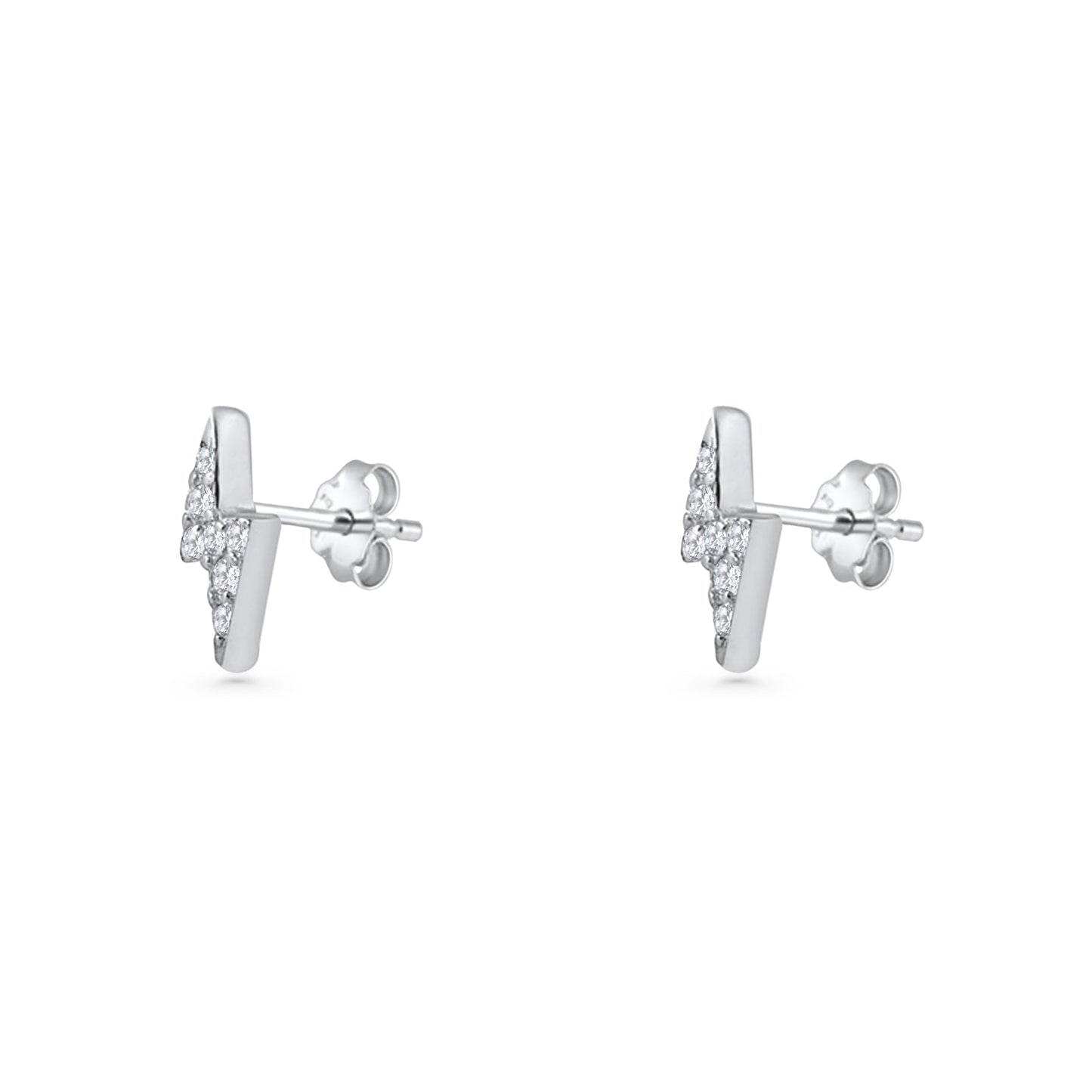 Thunderbolt Stud Earring