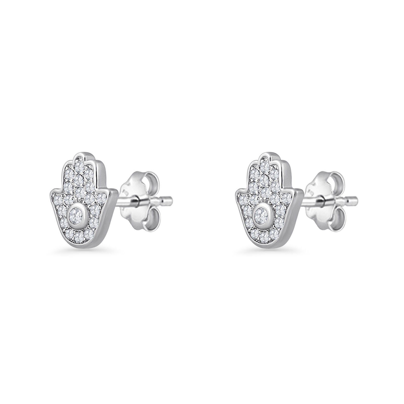 Hamsa Hand Stud Earring