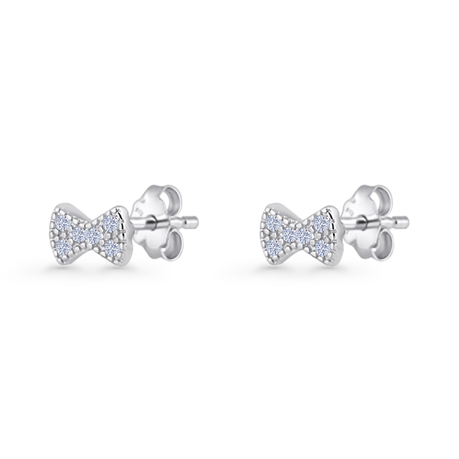 Bow Stud Earring