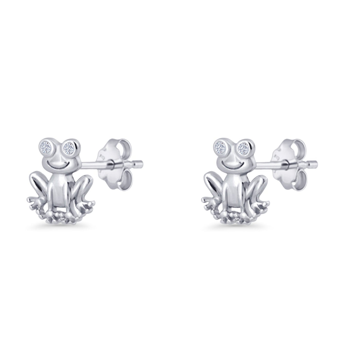 Frog Stud Earring