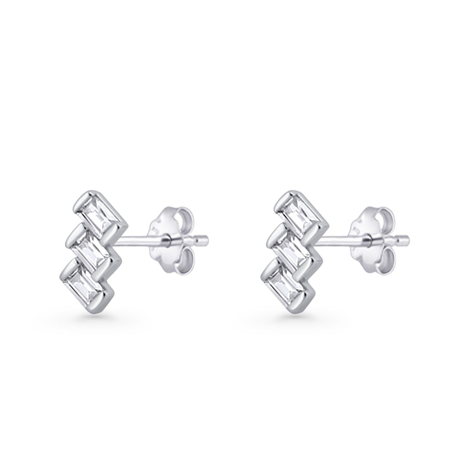 Trio Stud Earrings