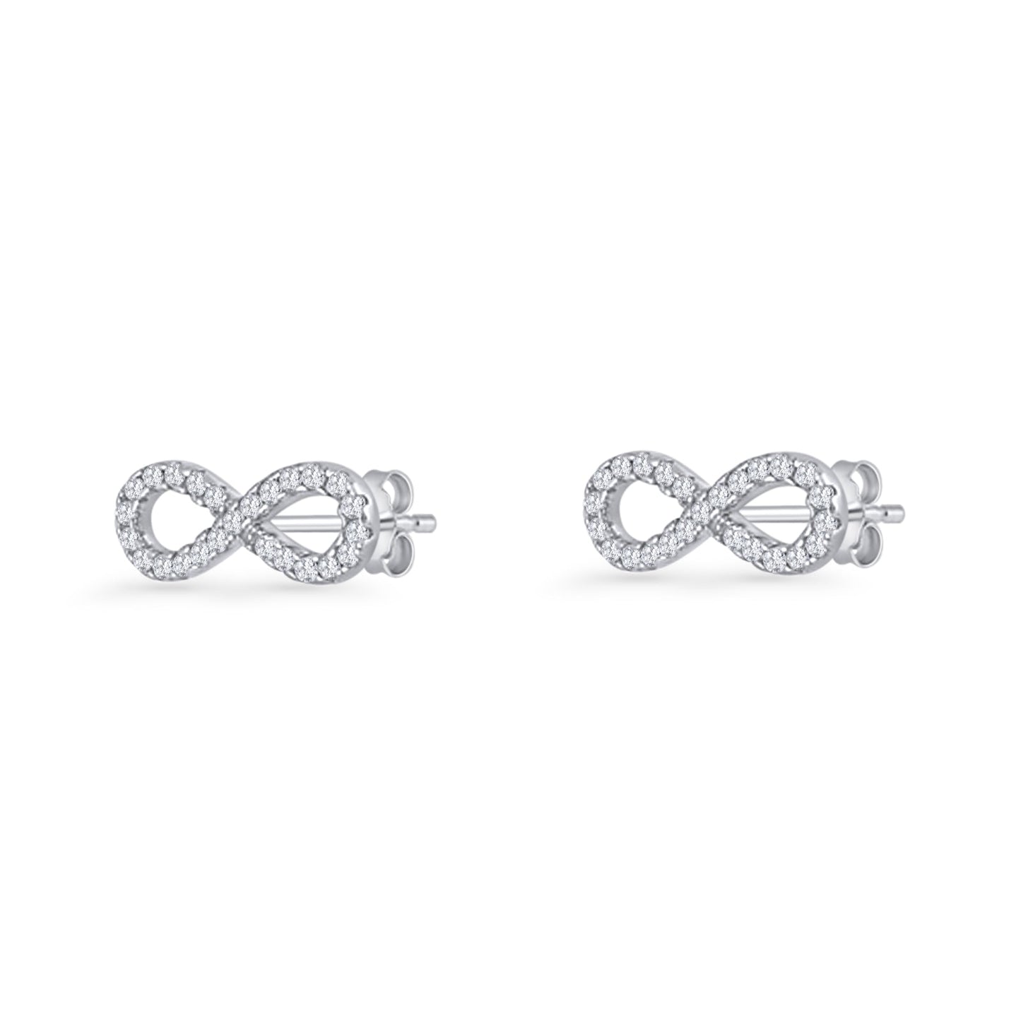 Infinity Stud Earrings