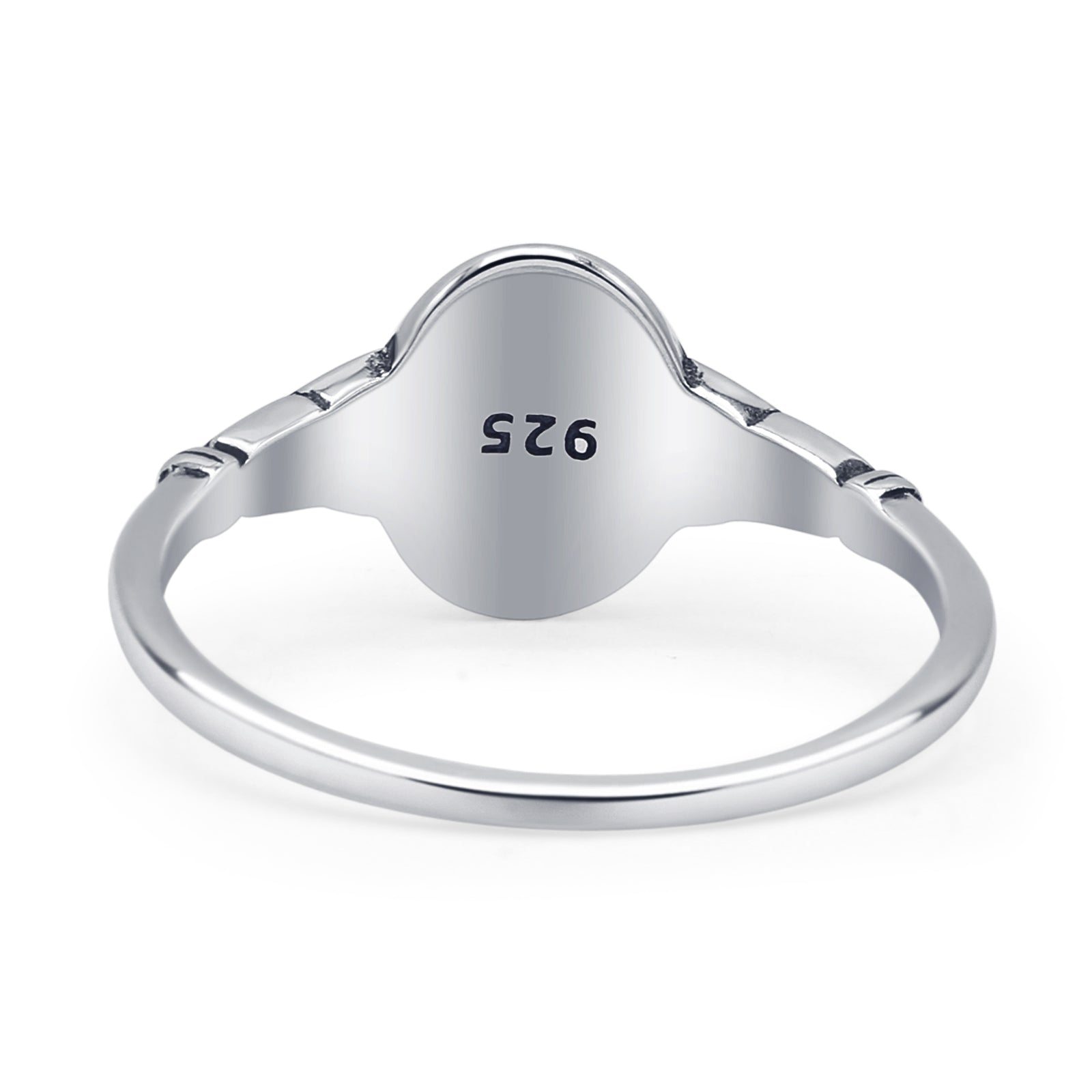Oval Floral Ring