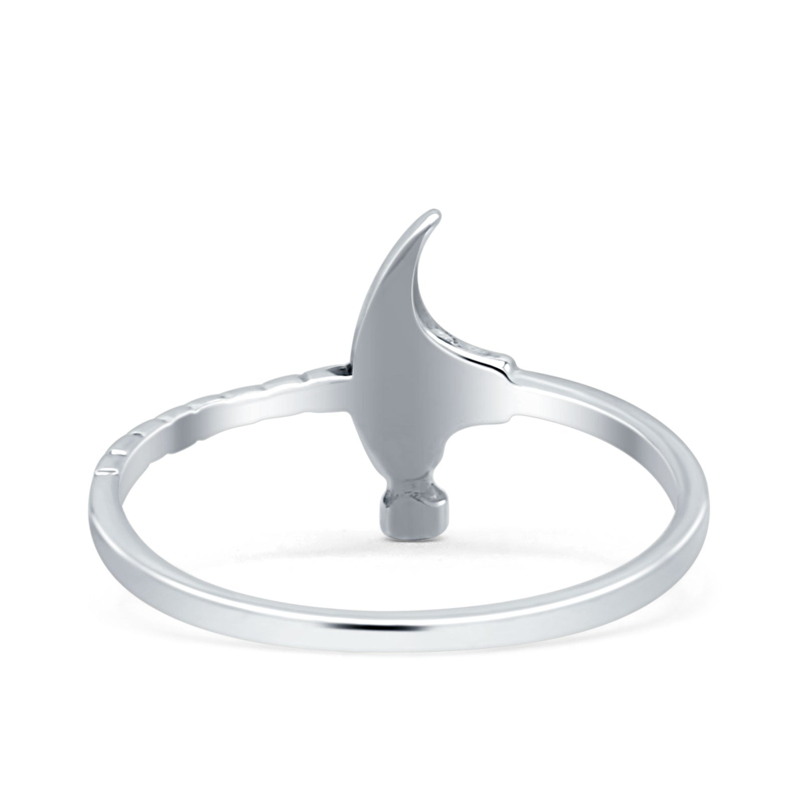 Hammer Ring Beaded Ring