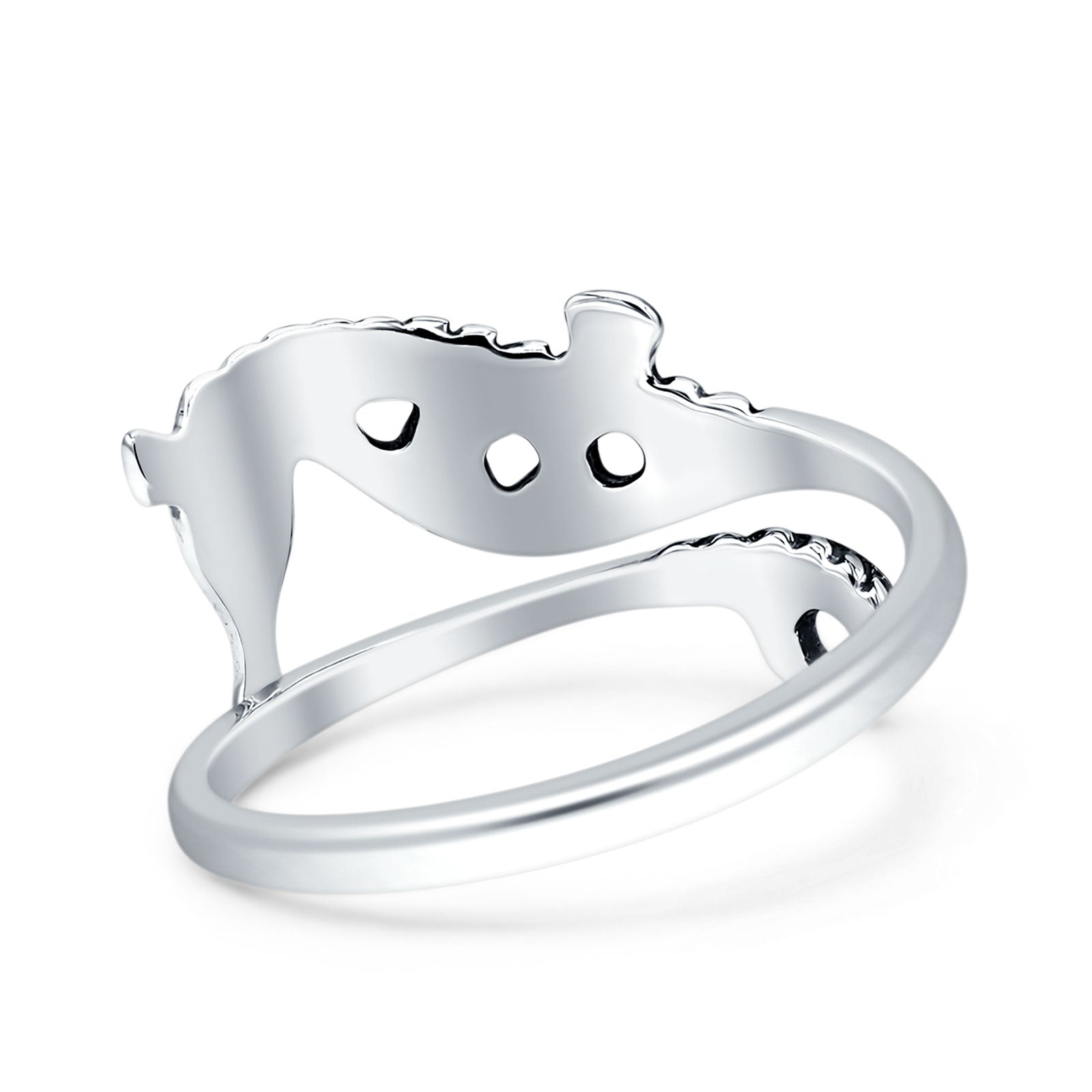 Celtic Seahorse Ring