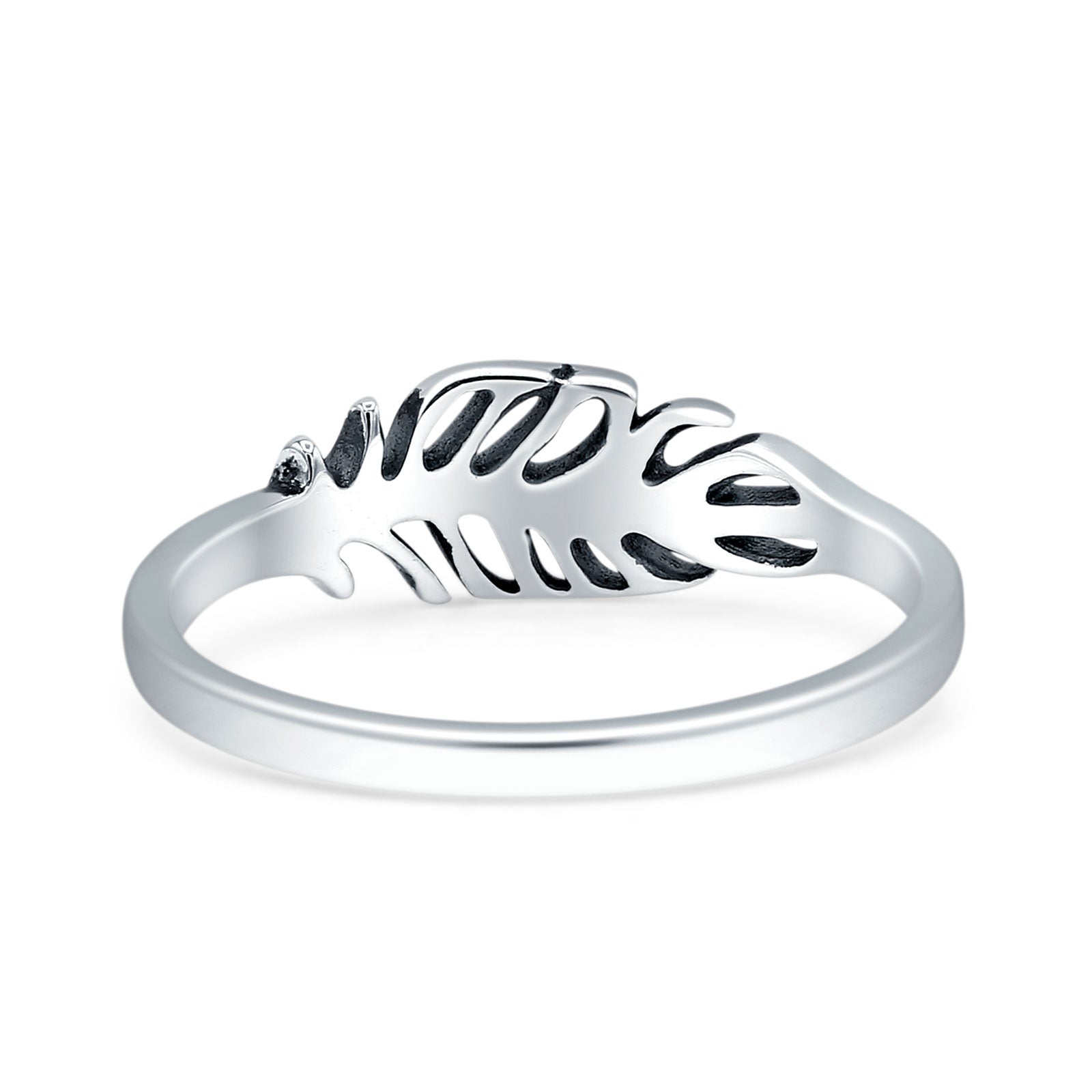 Filigree Feather Ring
