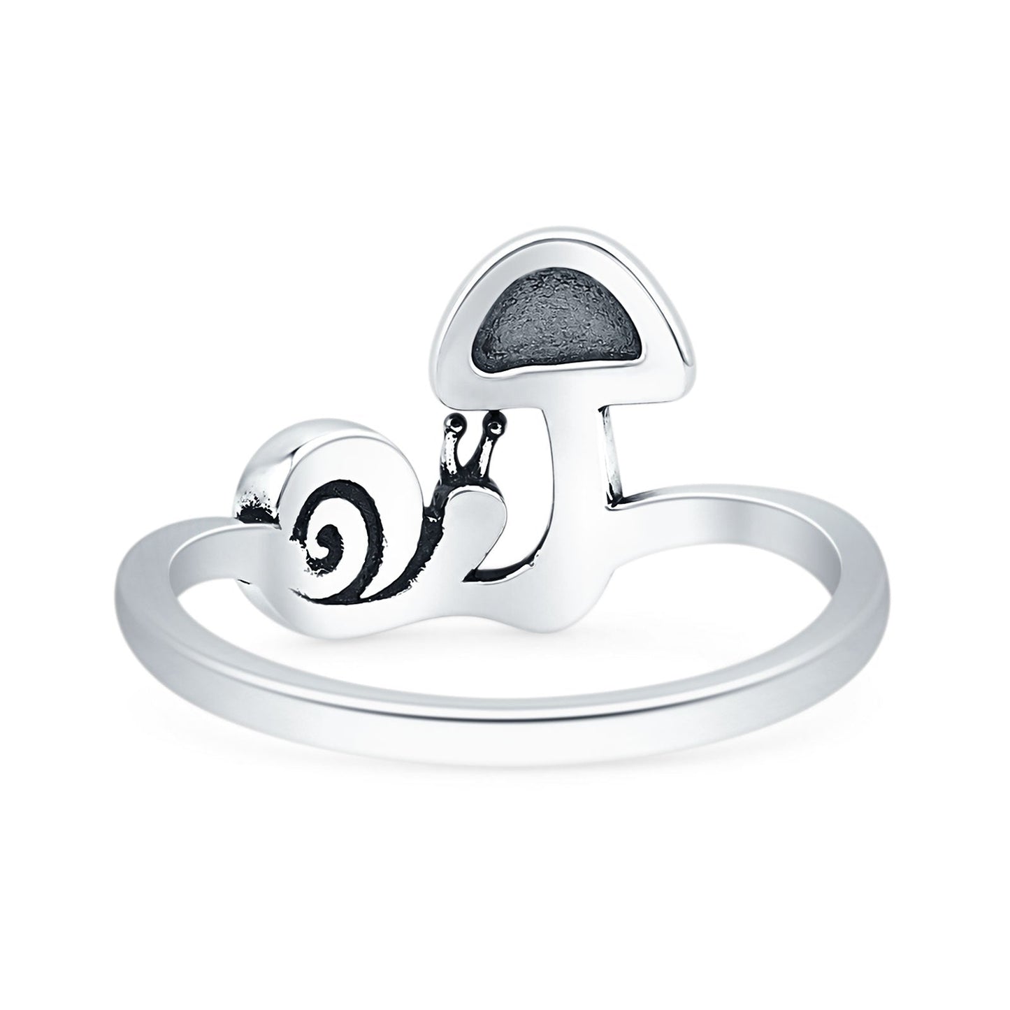Snail Mushroom Ring