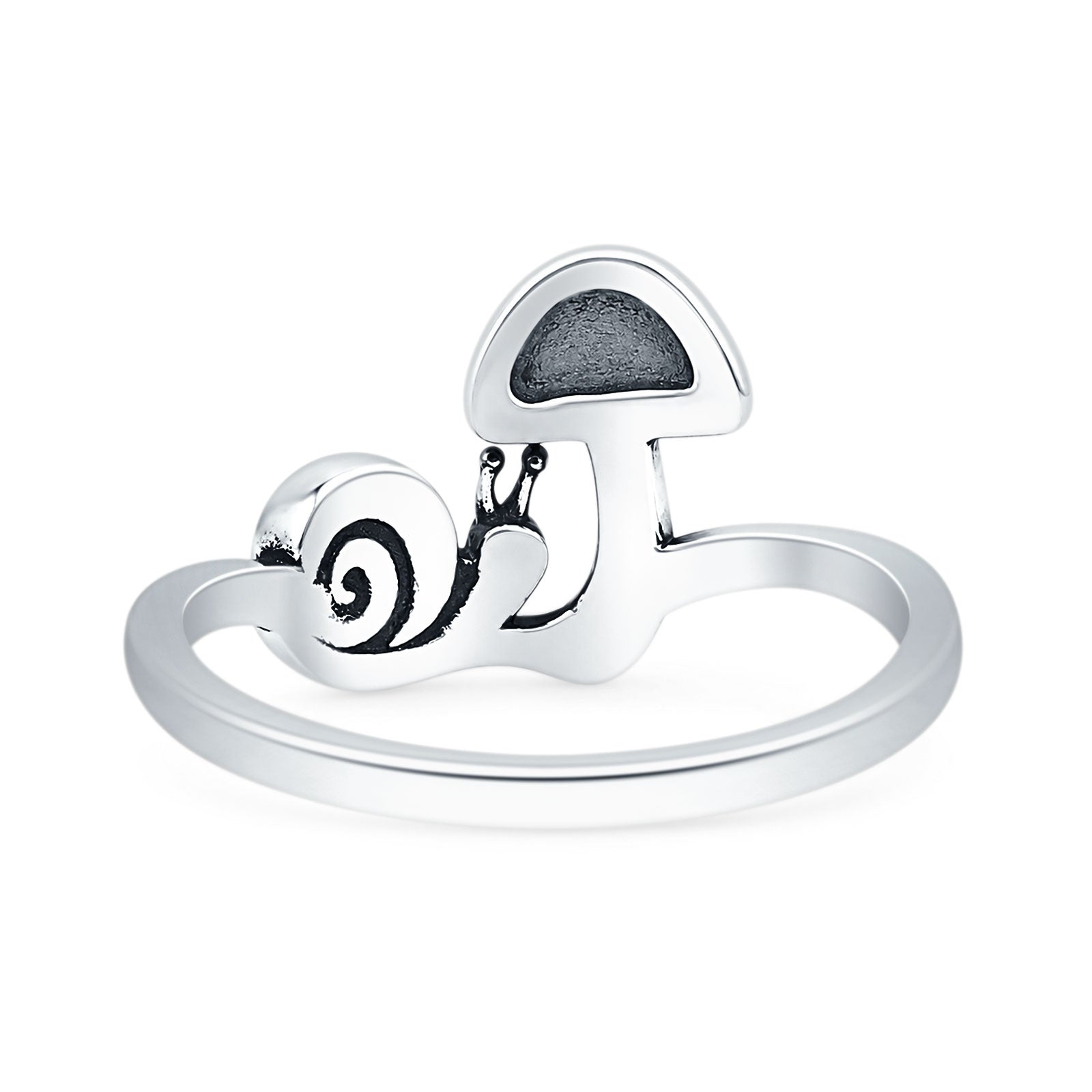 Snail Mushroom Ring