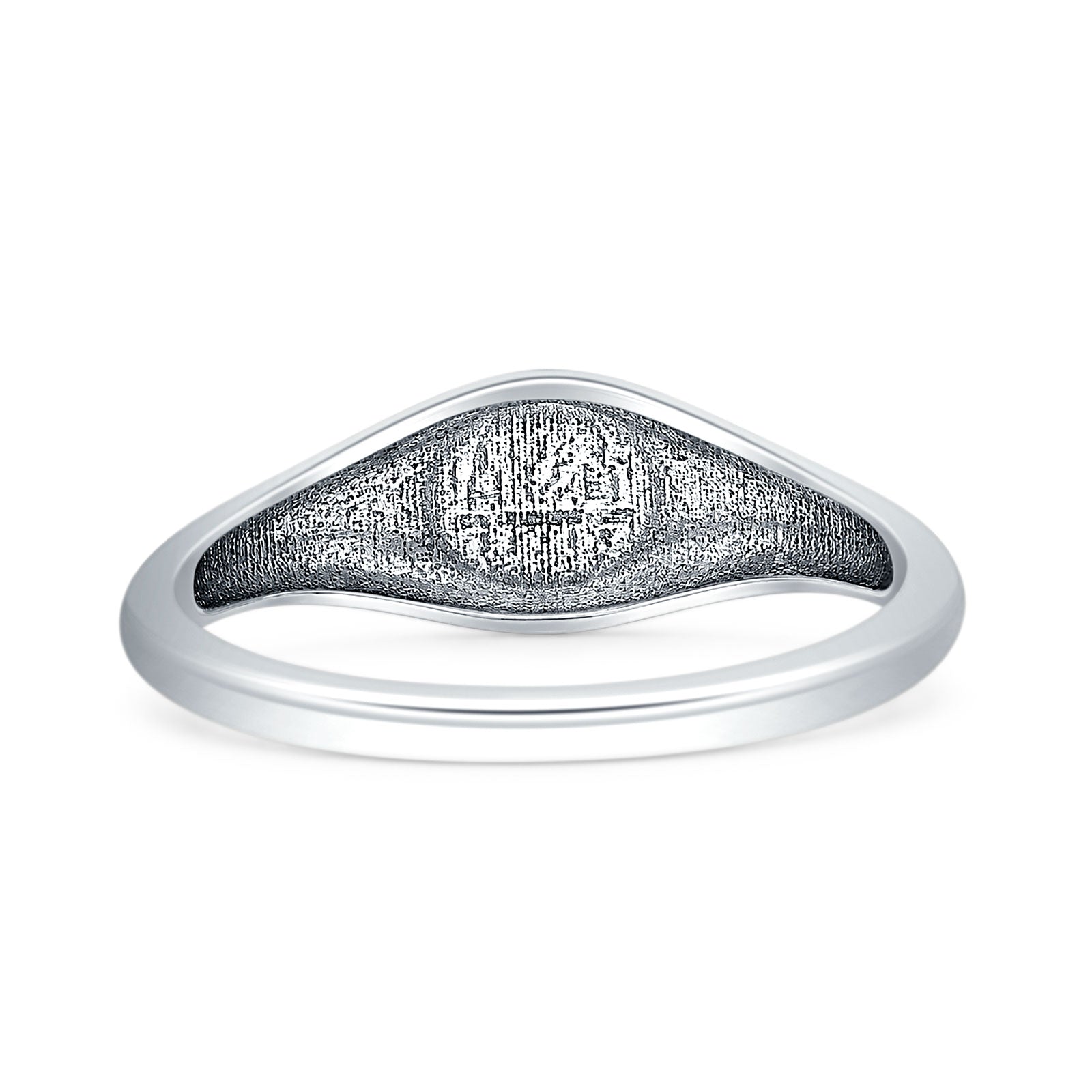 Round Signet Ring