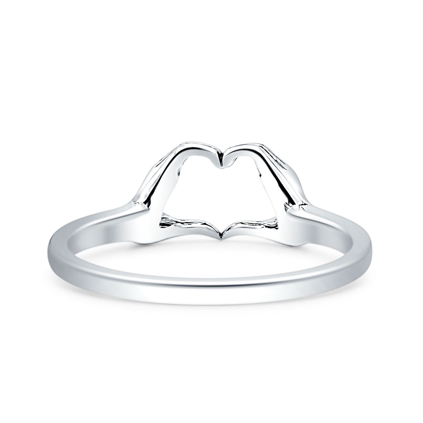 Heart Hands Ring