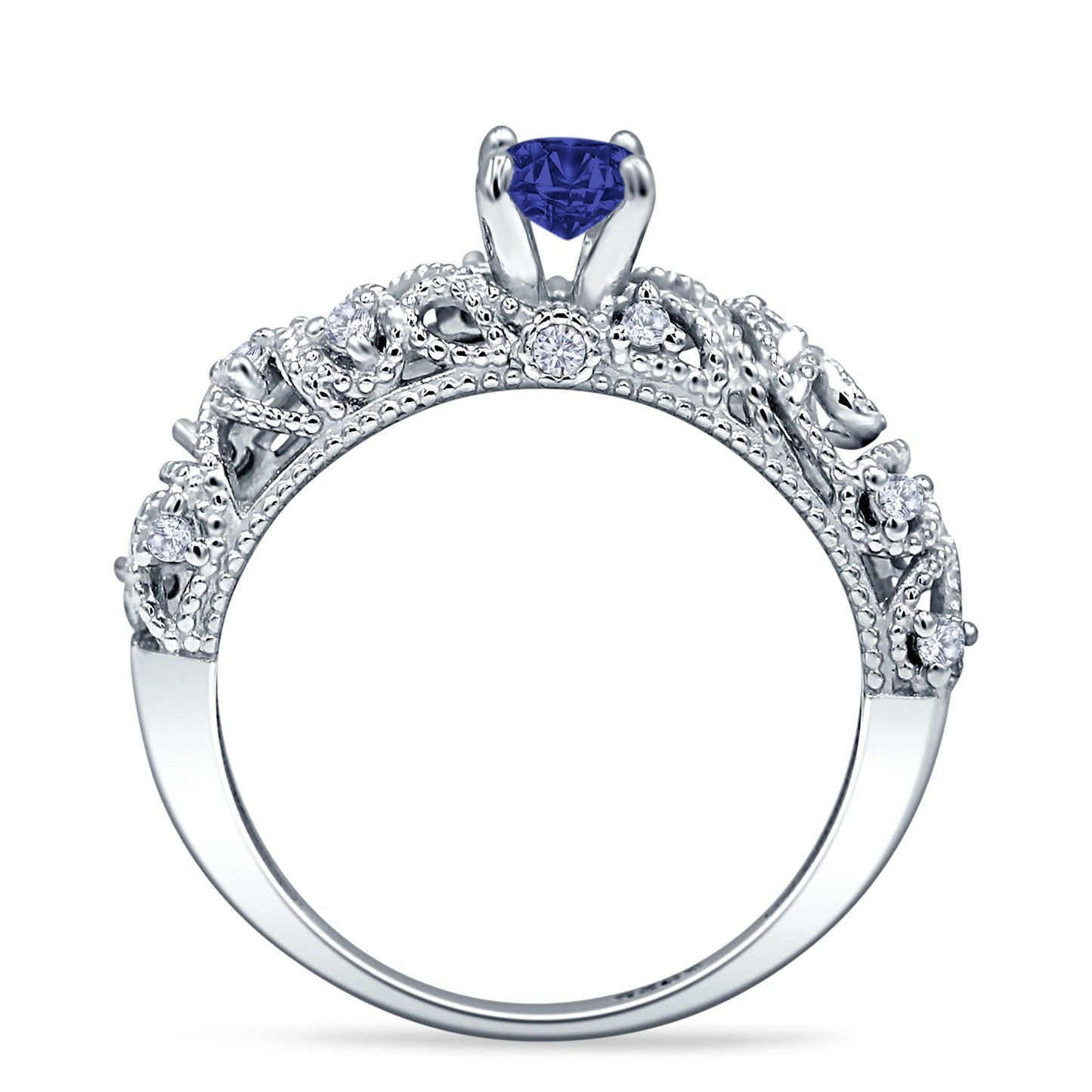 Beaded Filigree Ring