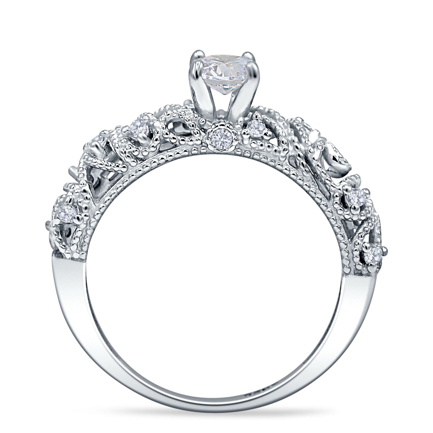 Beaded Filigree Ring