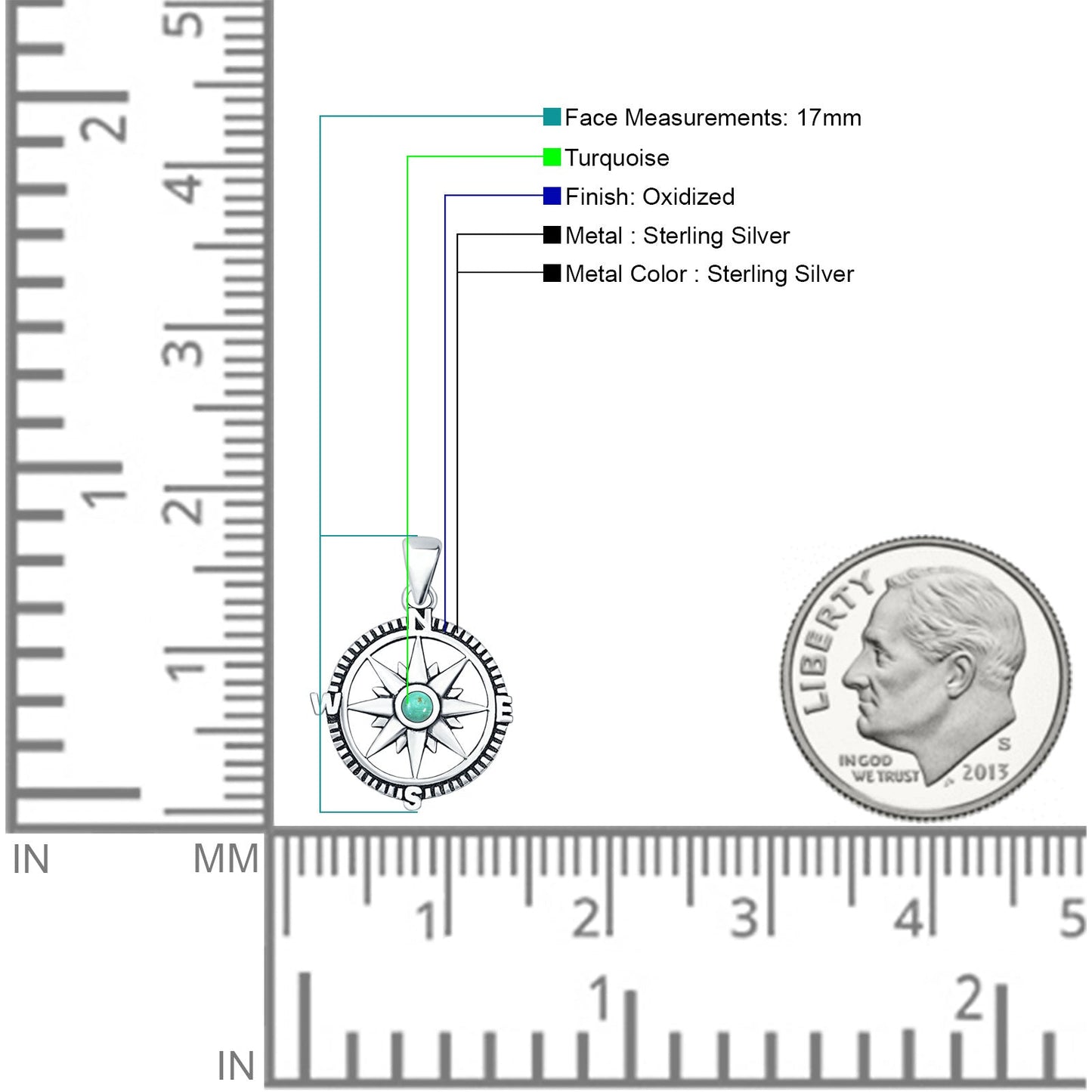 Compass Pendant