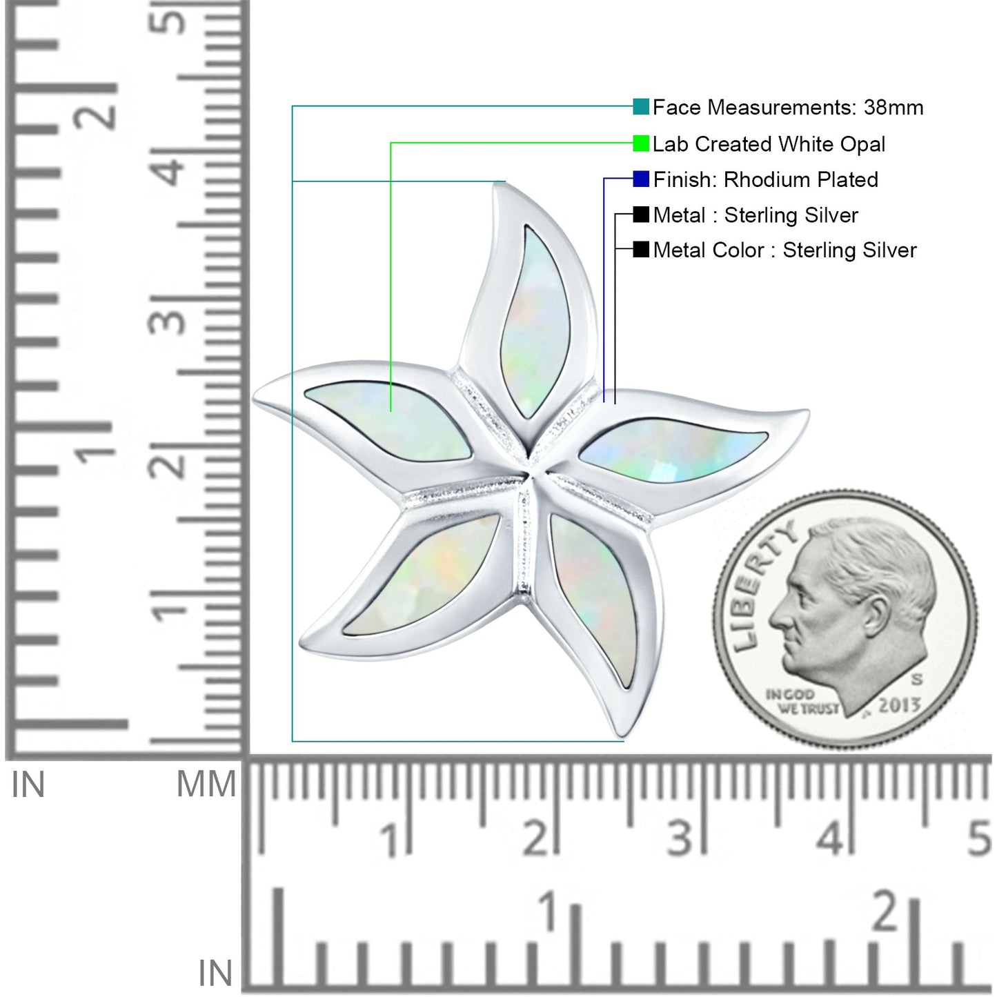 Starfish Pendant