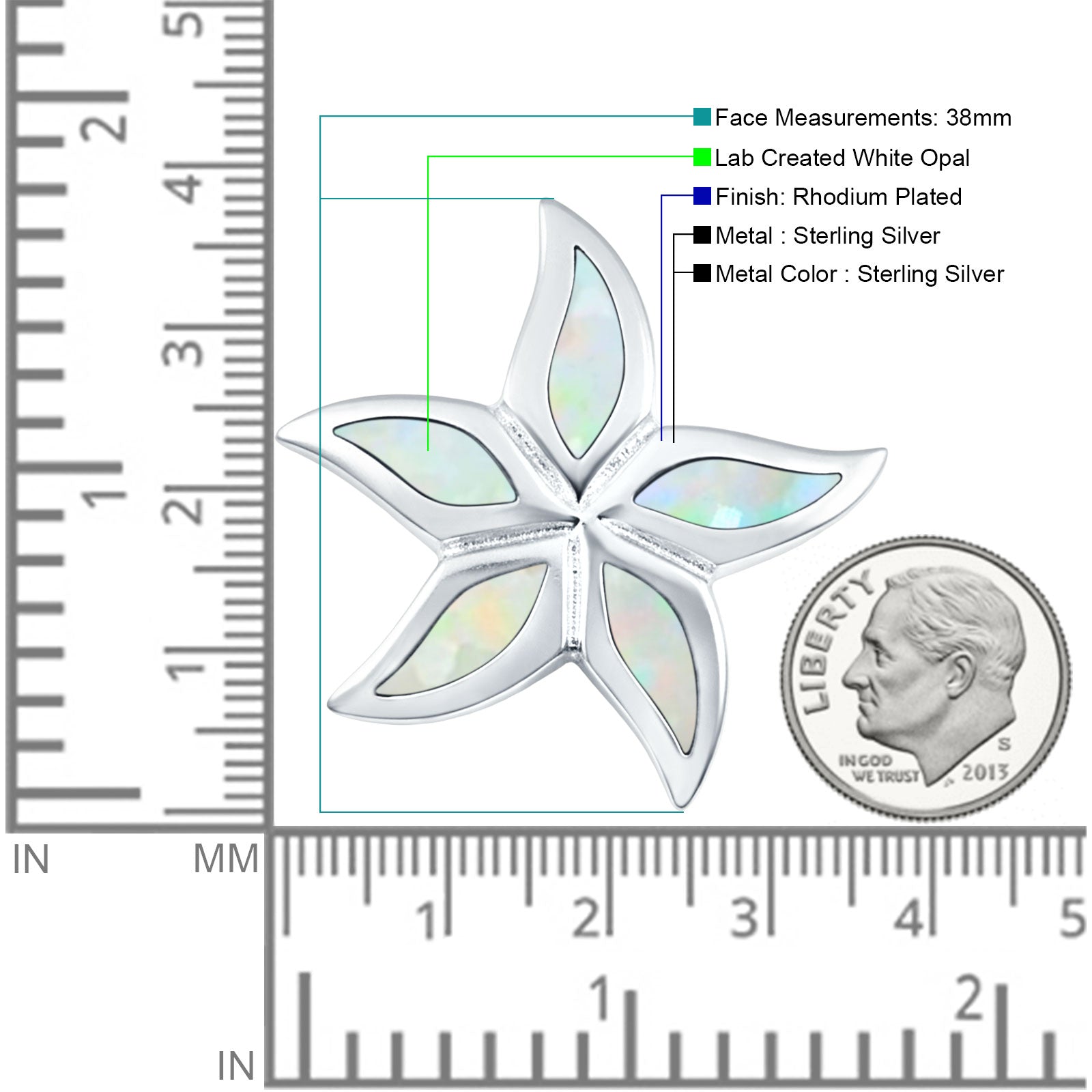 Starfish Pendant
