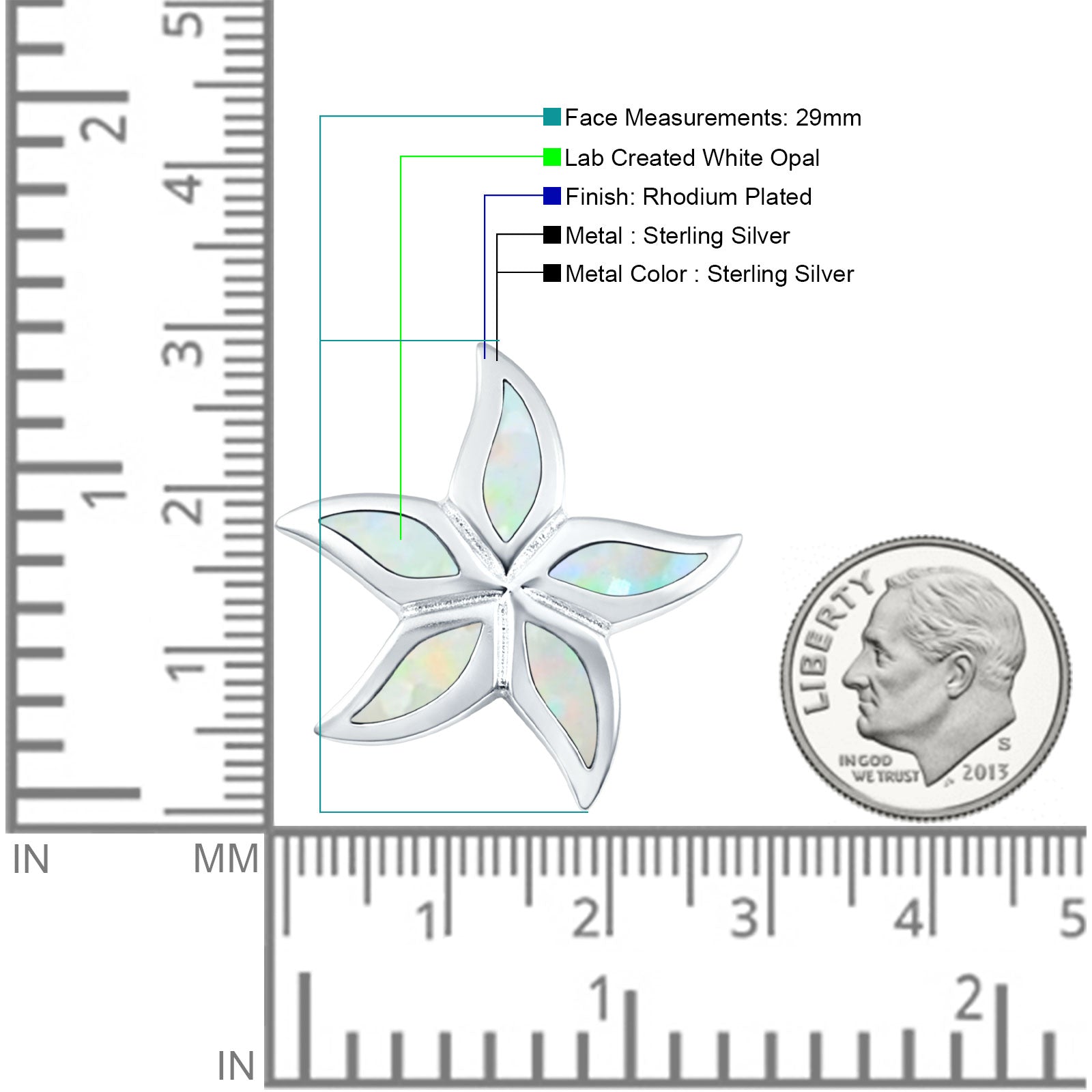 Starfish Pendant