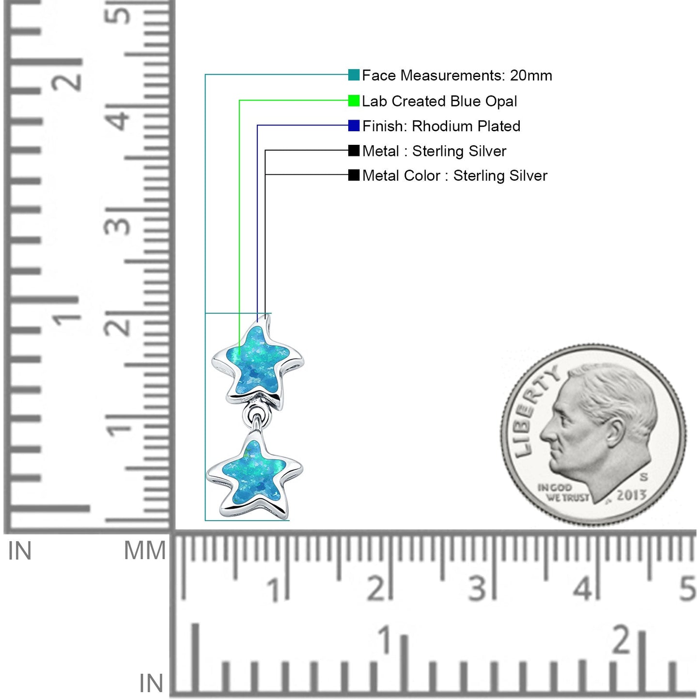 Charm Star Pendant