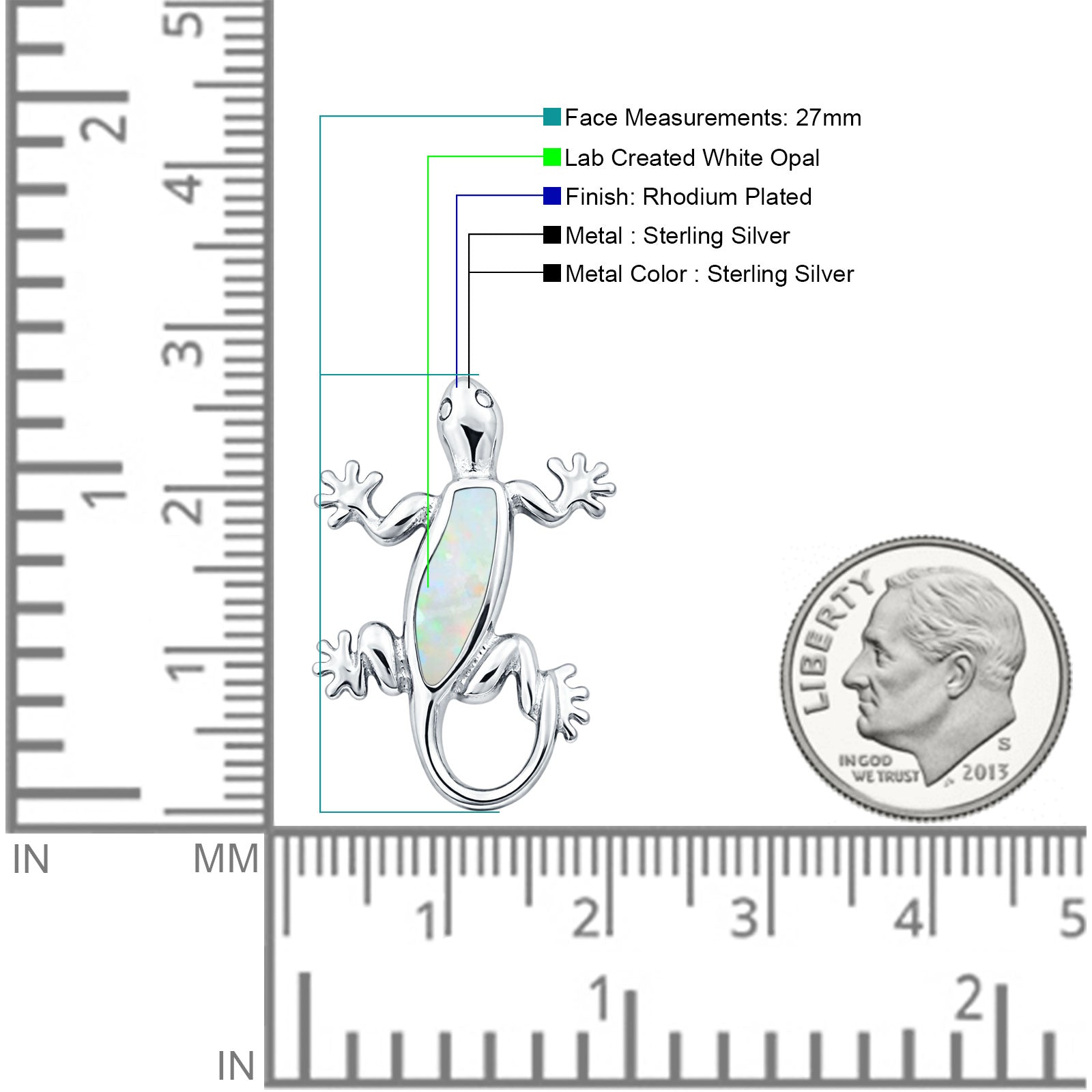 Lizard Pendant