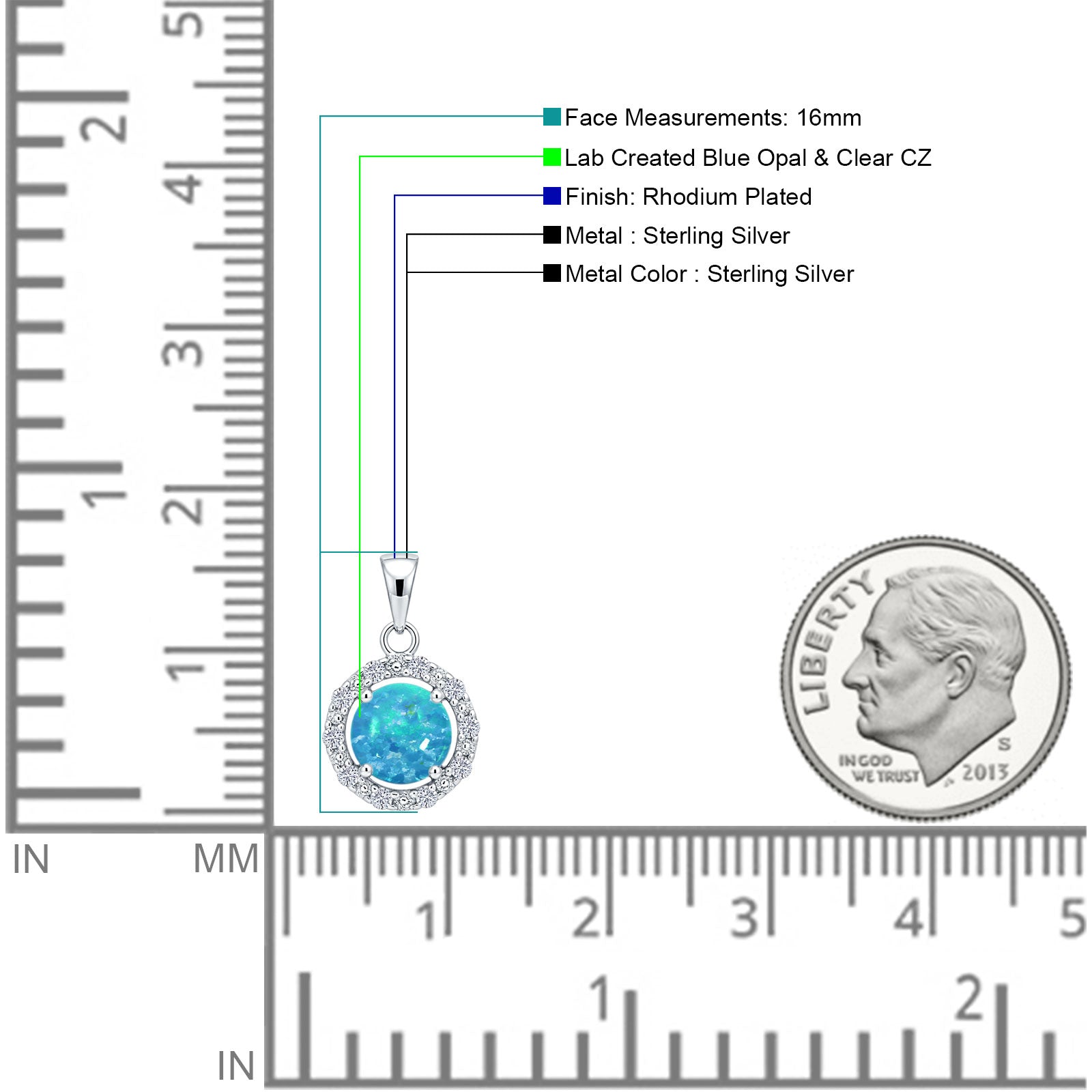 Round Pendant