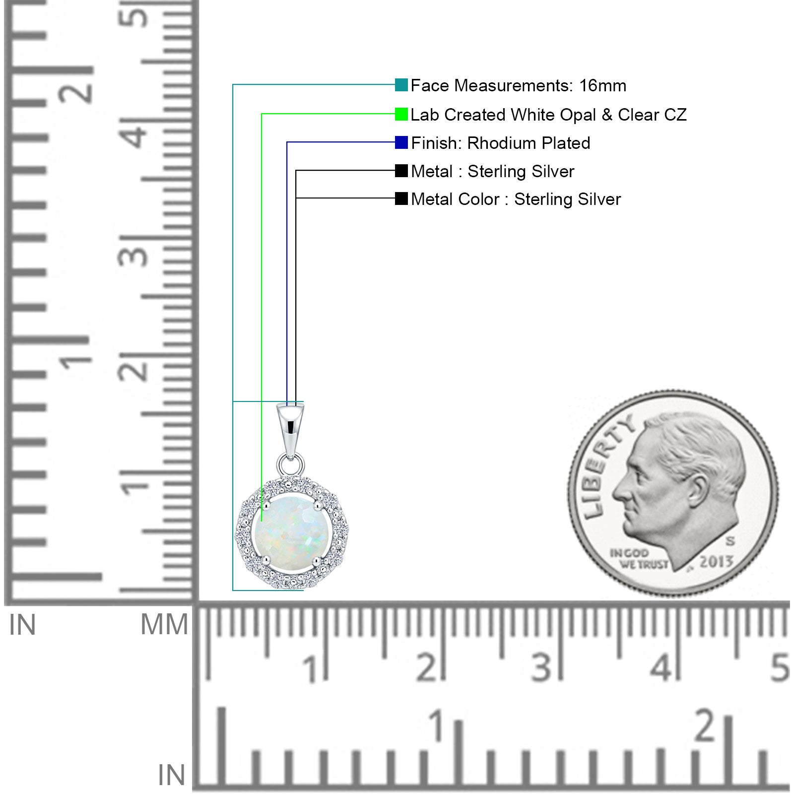 Round Pendant