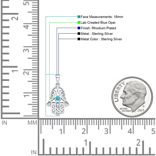 Hand Of Hamsa Pendant