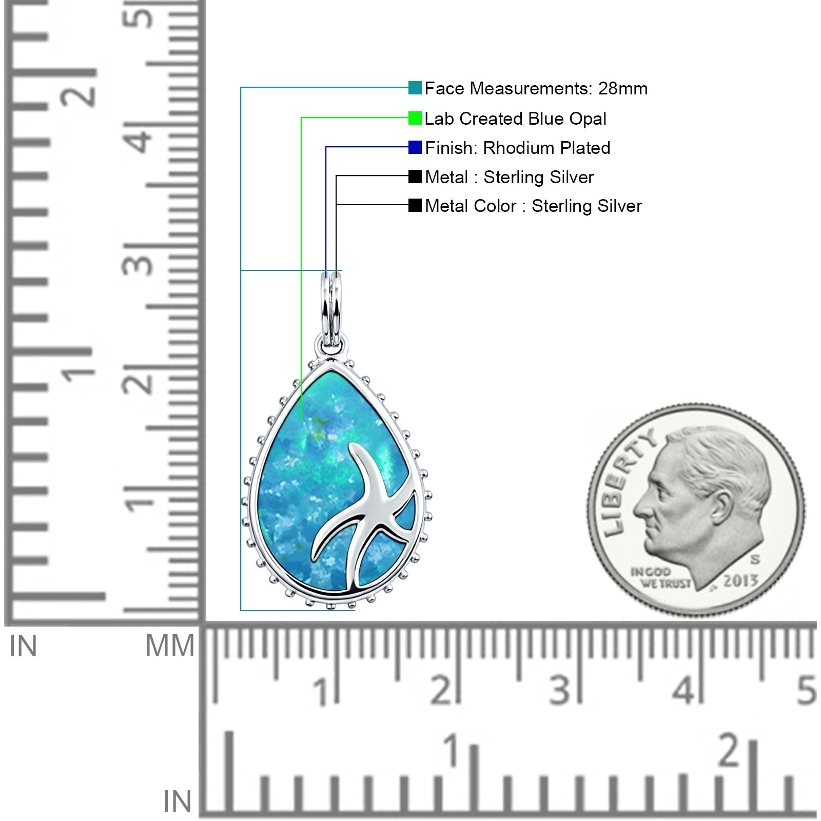 Starfish Pendant