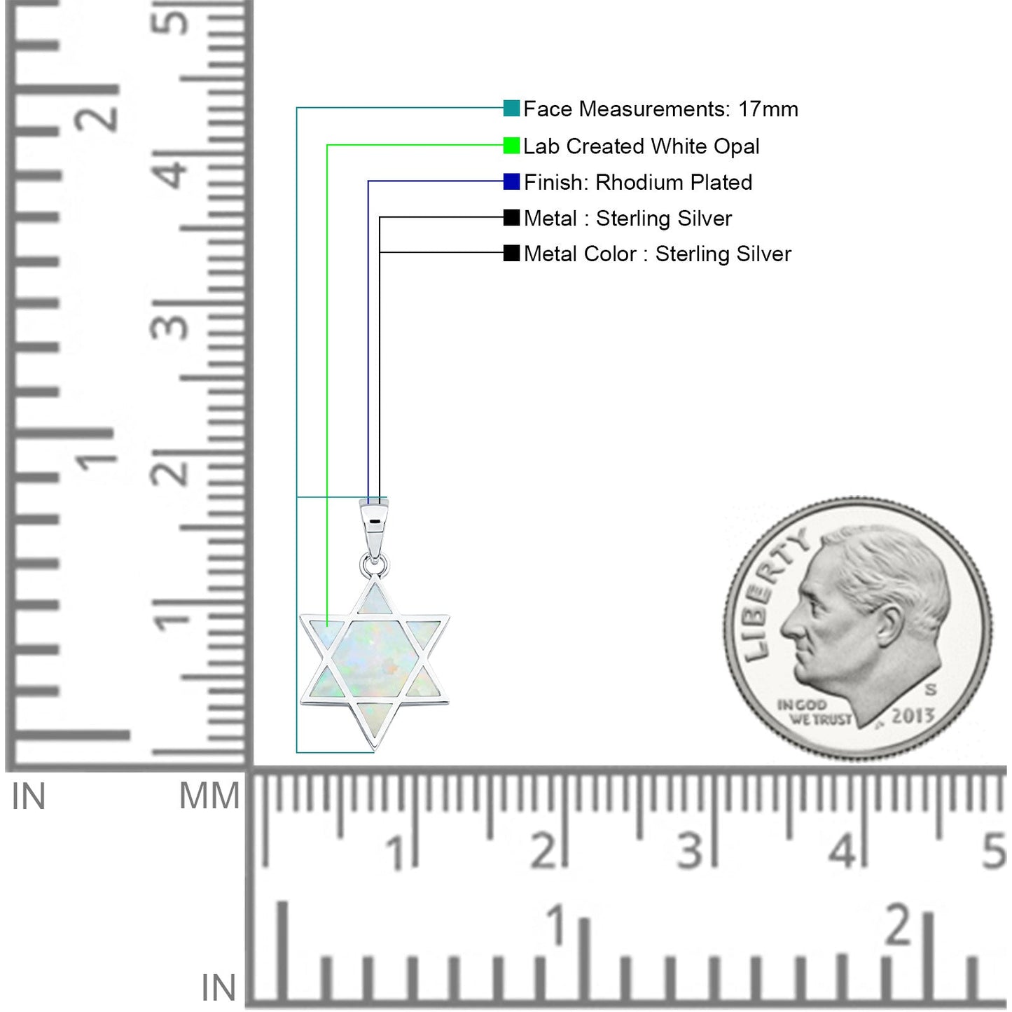 Star Of David Pendant