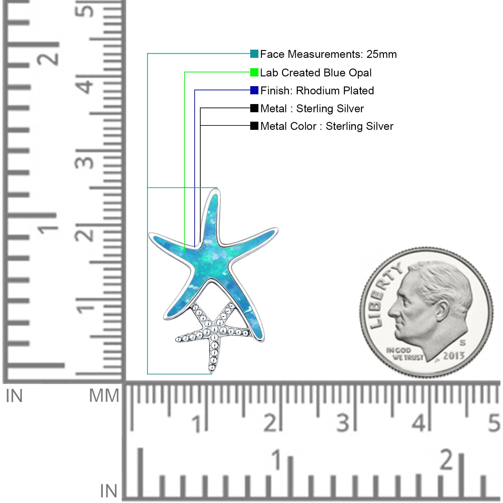 Starfish Pendant