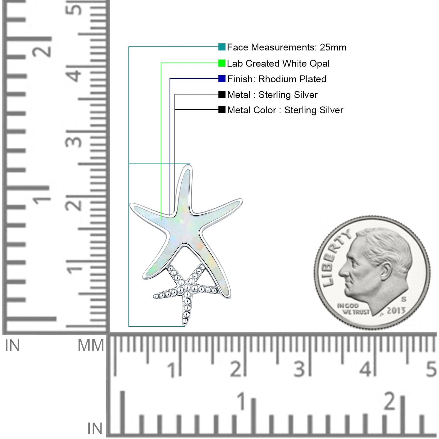 Starfish Pendant