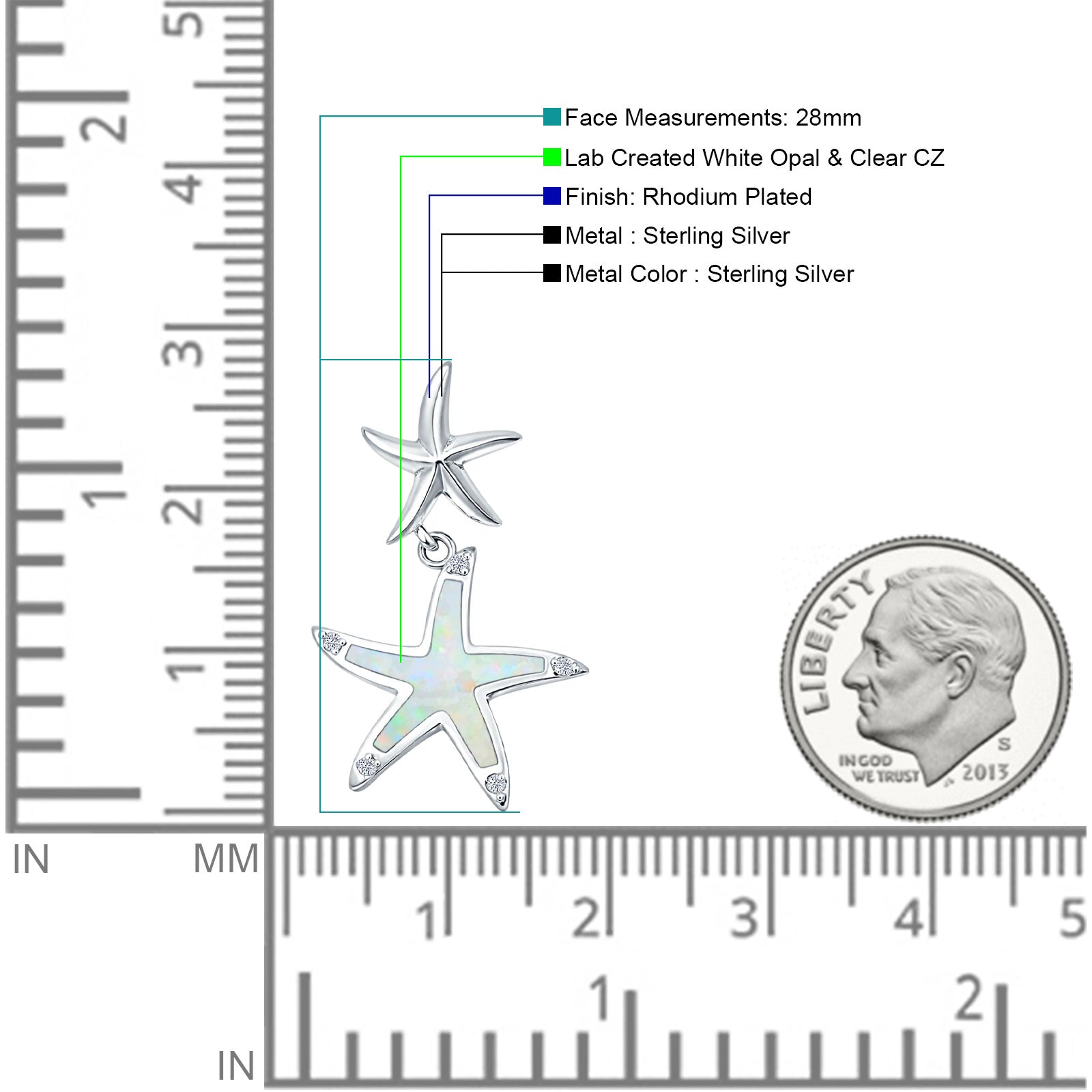 Starfish Pendant